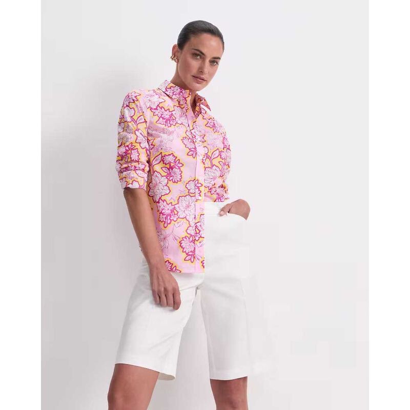 Sportscraft Fleur LS Lily Voile Shirt image number 2